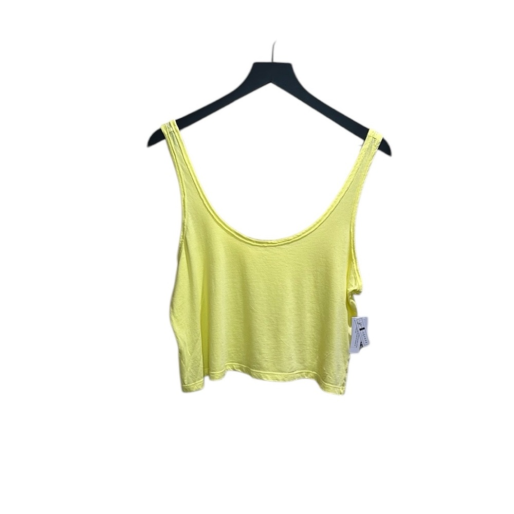 BP size medium Yellow Women's cropped Tank Top